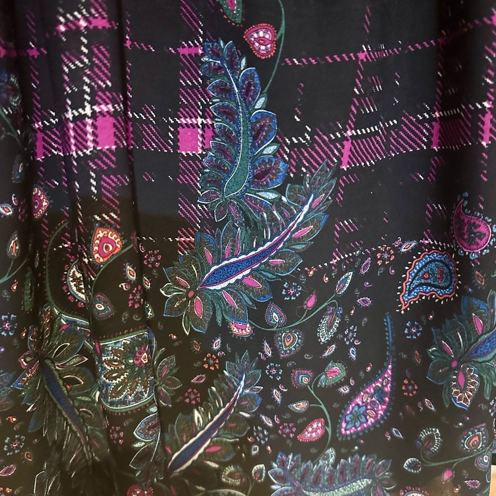 Daniel Rainn DR2 Mixed Media Tunic Top - Picture 5 of 9